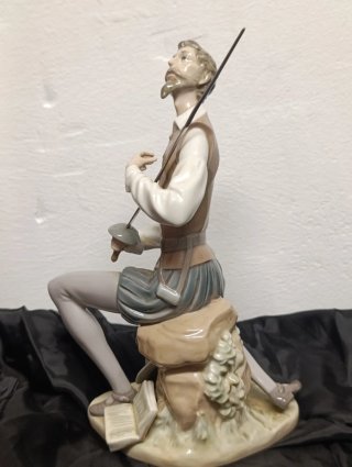 Figura Lladró Don Quijote Declamando