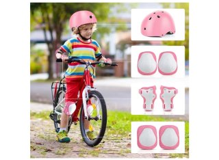Casco y Protecciones Infantiles Ajustable