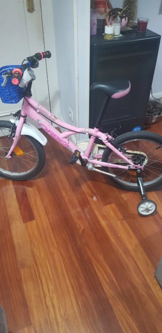 Bici Orbea niña rosa 16 impecable