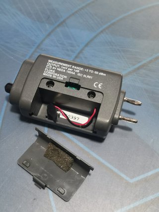 Medidor de fibra optica Fluke FOM buen estado