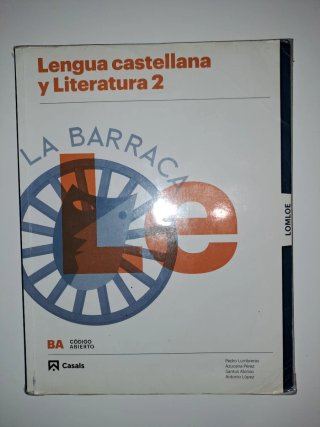 Lengua castellana y literatura 2, Le Bachillerato