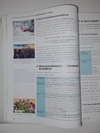 Lengua castellana y literatura 2, Le Bachillerato