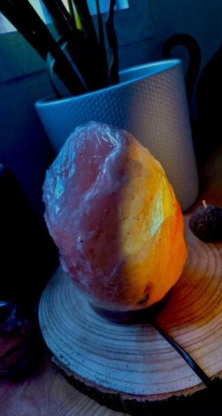 Lámpara Sal Rosa Himalaya Original de Pakistán