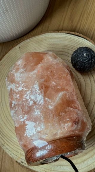 Lámpara Sal Rosa Himalaya Original de Pakistán