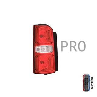 Piloto Trasero Sin Portalámparas Blanco Rojo - Derecho - Citroën CITROEN JUMPY III (V_) (2016 en adelante)