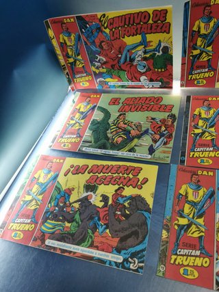 cómic El capitán trueno, apaisado, 6 números