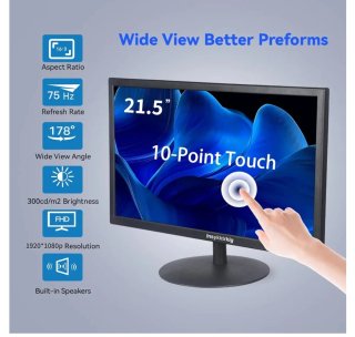 Monitor Táctil 21.5 FHD 1920x1080 75Hz