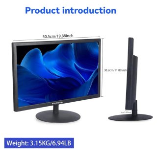 Monitor Táctil 21.5 FHD 1920x1080 75Hz