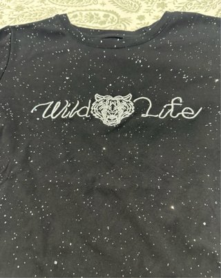 Conjunto 2 Camisetas Wild Life con Destellos