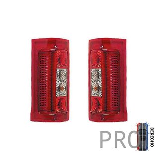 Piloto Trasero Sin Portalámparas Blanco Rojo - Derecho - Citroën CITROEN JUMPER (2002-2006)