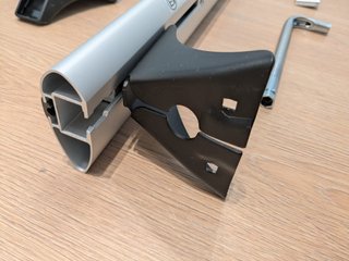 2 Barras Techo Aluminio Cruz Airo T118