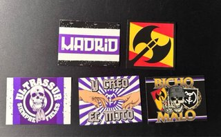 Pegatinas Ultrassur real madrid