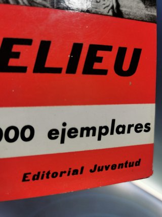 Libro Richelieu, de hilaire belloc