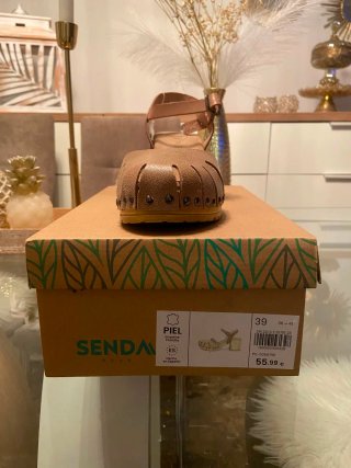 Zapatos Merkal Beige Talla 39