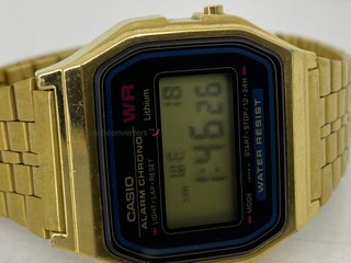 reloj pulsera caballero casio a159wge