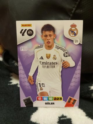 Carta Panini Arda Güler Real Madrid 211