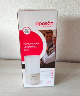 Humidificador Ultrasónico Aposan 2 en 1