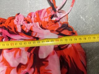 Vestido corto floral mujer