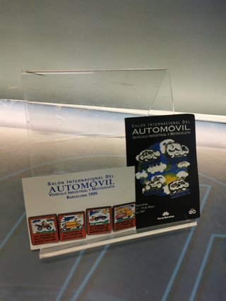 Lote pin 8 Pins del Salón Internacional del Automóvil de Barcelona. 1995 + 1997 Edición Limitada.