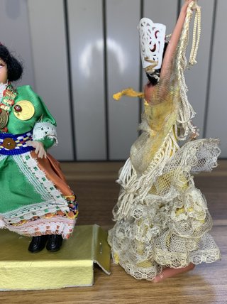 Lotto Bambole Folkloristiche Spagna - Flamenco