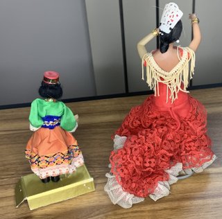 Lotto Bambole Folkloristiche Spagna - Flamenco