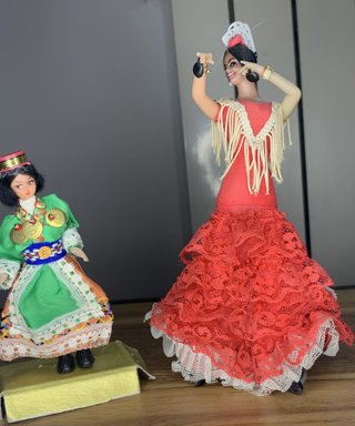 Lotto Bambole Folkloristiche Spagna - Flamenco