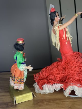 Lotto Bambole Folkloristiche Spagna - Flamenco