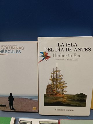 Lote 7 libros, autores contemporáneos, Umberto Eco, Paul Theroux, Franz Kafka y mas