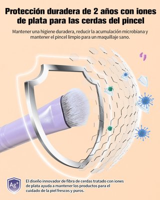 Pincel EIGSHOW para sombras con iones de plata