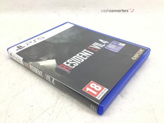 resident evil 4 ps5