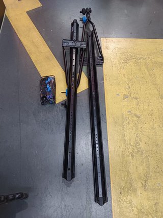 portabicicis de techo con llave e instrucciones UNIK talla S