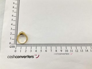 anillo oro 18k con piedra