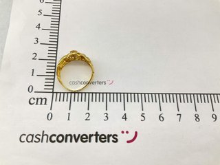 anillo oro 18k con piedra