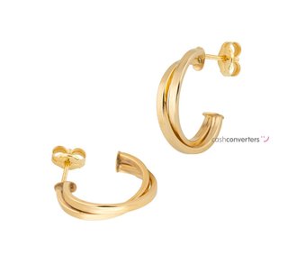pendientes oro 18k
