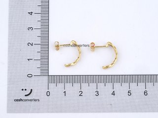 pendientes oro 18k