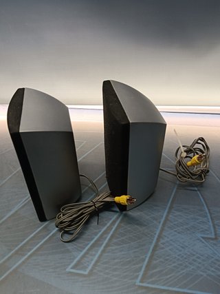 Dos altavoces, satelites basicos ideal tv o subwoofer