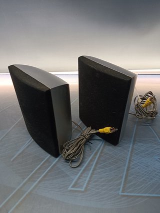 Dos altavoces, satelites basicos ideal tv o subwoofer