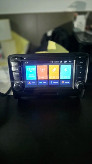 Rádio Audi TT MK2 Android + GPS + Carplay sem fios
