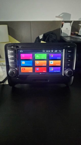 Rádio Audi TT MK2 Android + GPS + Carplay sem fios