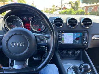 Rádio Audi TT MK2 Android + GPS + Carplay sem fios