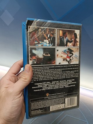 VHS, 007, licencia para matar