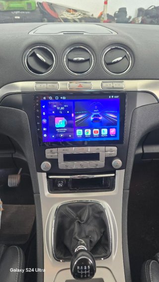 Rádio Ford S-max, Galaxy, Mondeo Android 14 + GPS.