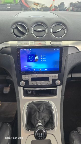 Rádio Ford S-max, Galaxy, Mondeo Android 14 + GPS.