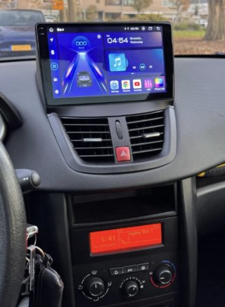 Rádio Peugeot 207 Android 14 + GPS + Carplay.