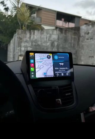 Rádio Peugeot 207 Android 14 + GPS + Carplay.