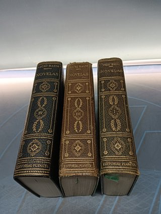 NOVELAS. VICKI BAUM. EDITORIAL PLANETA, AÑO 1958 tomo I, III y IV