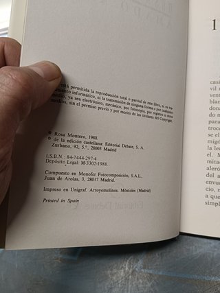 3 libros, literatura contemporánea, Rosa Montero, Sara Paretsky, Dashiell Hammett
