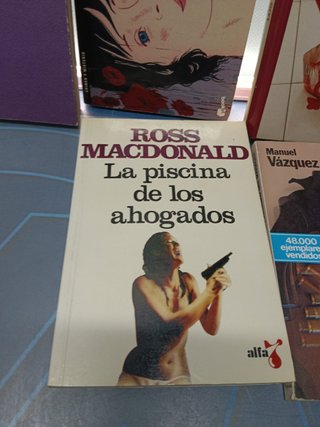 6 novelas - Ross McDonald, Montalban, Patricia highsmith y mas autores