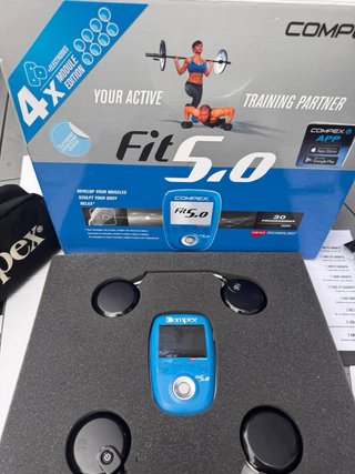 COMPEX FIT 5.0 ORIGINAL con 4 MODULOS COMPLETO