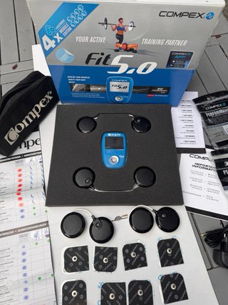 COMPEX FIT 5.0 ORIGINAL con 4 MODULOS COMPLETO